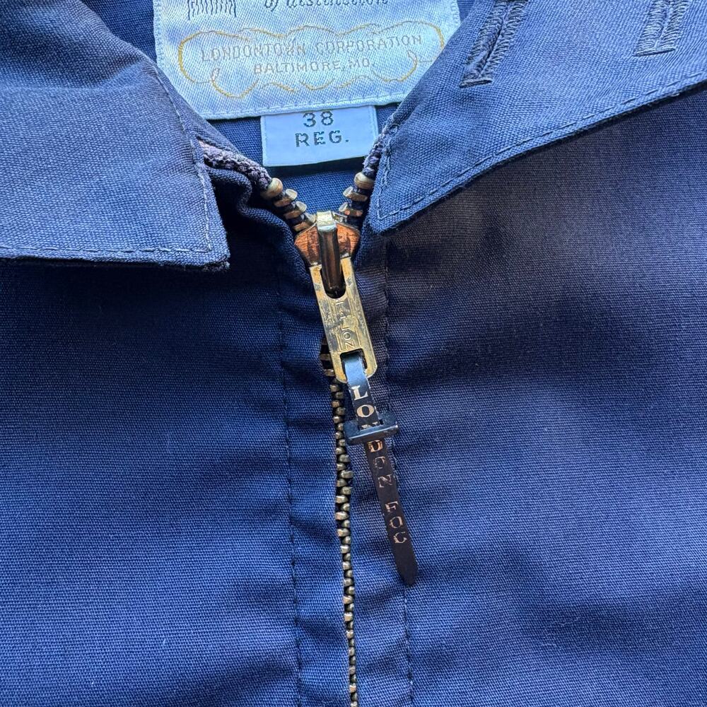 Vintage 70s London Fog Talon Zipper Windbreaker Jacket - Picture 2 of 6